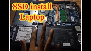 How to Install SSD in Laptop and Boost Up Laptop Speed by Using SSD | SSD install Dell Laptop