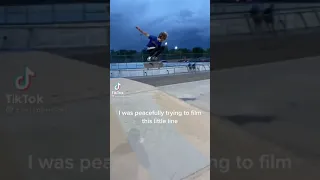 This Kid Got In My Way At The Skatepark Today 😡