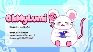 【VTuber Showcase】OhMyLumi - Mouse mascot model【Live2D】