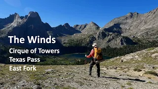 The Winds:  Cirque of Towers, Texas Pass, East Fork