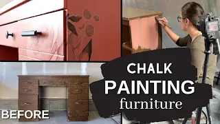 Chalk Painting Furniture with Annie Sloan Chalk Paint