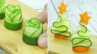 Cucumber & Carrot decoration ideas | Thaitrick