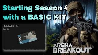 Starting with a BASIC KIT on a FACTION WARFARE ⚠️ | ARENA BREAKOUT Season 4 Gameplay