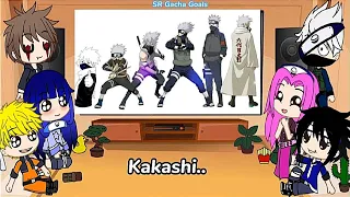 Naruto's friends react to team 7 | Gacha life trend meme | Naruto | Naruhina | Sasusaku | Team7 | SR