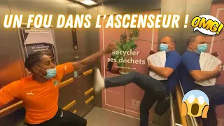 UN PSYCHOPATHE DANS L’ASCENSEUR ! 😱😂 ( ELEVATOR PRANK )