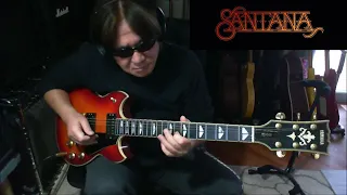 SANTANA "Samba Pa Ti "Cover with 1982 YAMAHA SG1000 (no talking)