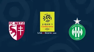 Metz vs Saint Etienne | France Ligue 1 Highlights