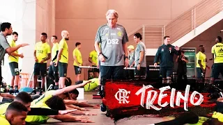 Jorge Jesus comanda primeiro treino no Flamengo