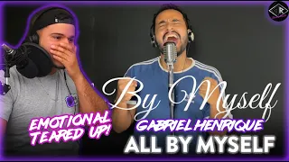 Gabriel Henrique Reaction All By Myself Cover ( I JUST LOSE IT!) | Dereck Reacts