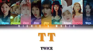 TWICE ( 트와이스) - TT [Color Coded Lyrics Han|Rom|Eng]