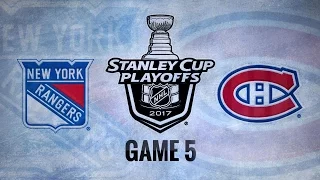 HD Раунд 1 Матч 5 Монреаль - Рейнджерс / R1, Gm5: NYR @ MTL Apr 20, 2017