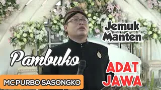 PAMBUKO MANTEN JAWA // MC PURBO SASONGKO