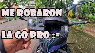 🚨Me robaron la Cámara 📷  Gopro 😪 en la F2ruedas Historia