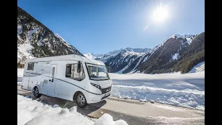 Wintercamping: Mit dem Dethleffs Trend in die Alpen