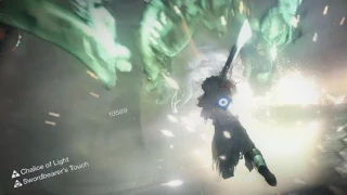 Killing Crota Solo - Destiny "Crota's End" Raid Gameplay Walkthrough Part 4 (The Dark Below) Boss