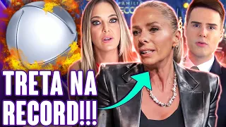 FAMOSOS BRIGAM DURANTE GRAVAÇÃO DE AMIGO SECRETO DO “FAMILIA RECORD”! | Virou Festa