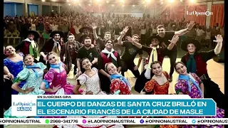 En linea con Daniel Uribe: El Ballet de Santa Cruz fue ovacionado de pie en Francia