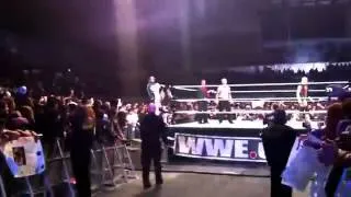 WWE RAW IN MOSCOW CM PUNK ПАНК В МОСКВЕ!