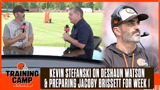 Kevin Stefanski on Deshaun Watson & preparing Jacoby Brissett as Cleveland Browns Head Coach
