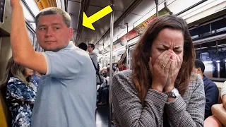 Man Keeps Staring At Woman, When Finds Out Why She Bursts Into Tears.