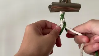 How To Tie A Four Strand Round Braid