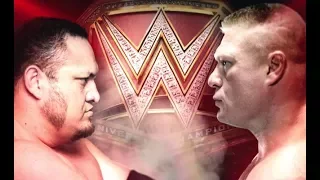 Brock Lesnar vs Samoa Joe | Raw | June 12 2017