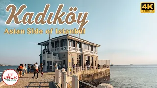 🐂 Kadikoy Walking Tour Istanbul, Turkey | 2023 | 4K 60fps