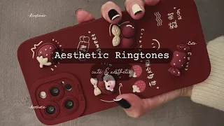 🍁Cute & Aesthetic Ringtones | With Links!