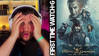 FIRST TIME WATCHING Pirates of the Caribbean 5 Salazar's Revenge Movie Reaction