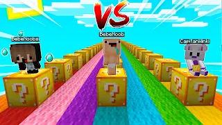 DESAFIO DE LUCKY BLOCKS DE LOS BEBECITOS😱😂 BEBE NOOB Y BEBE NOOBSI EN MINECRAFT