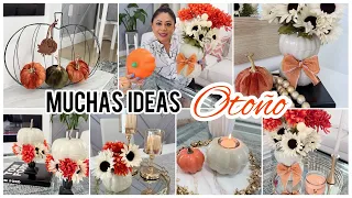 DIYs PARA DECORAR EN OTOÑO 🍁 FACILES RAPIDAS Y ECONOMICAS