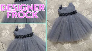 DIY: Trending design frock cutting and stitching full video/ party wear #trending #viral