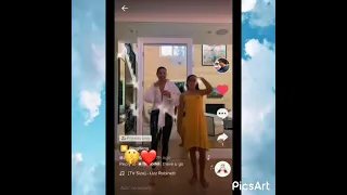 Adriana Lima and her daughter dancing on TIK TOK 💕💕