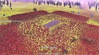 500 Golden Knights Vs 15,000 Spartans Ultimate Epic Battle Simulator