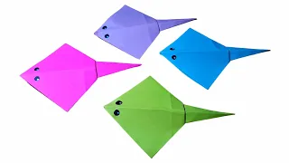 Make a simple origami stingray