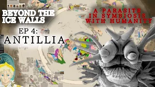 The world of BEYOND THE ICE WALLS 4: Antillia, Mnevis and the terrible Ideal of Holvenism