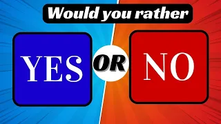 " Choose Yes or No Challenge"||(Hardest choice ever)