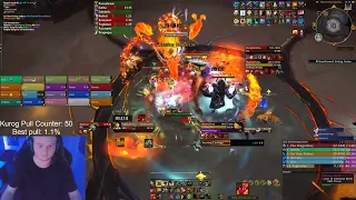 Medium vs Mythic Kurog Grimtotem - Protection Warrior PoV