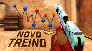 isso te deixa com a MIRA ROBÓTICA! Testei um NOVO TREINO do CS:GO e o resultado foi INCRÍVEL