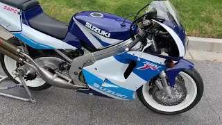 1991 Suzuki RGV250 M Two Stroke Cold Start