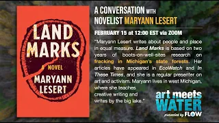 FLOW presents: A Conversation with Novelist Maryann Lesert