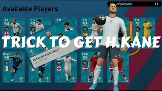 How To Get H.Kane At POTW UFEA EURO 2020 Box In Pes 2021 Mobile | efootball pes 2021