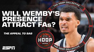 Can Wemby's pull make San Antonio a DESTINATION for star talent? 🤔 | The Hoop Collective