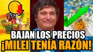 ¡MILEI TENÍA RAZÓN! BAJAN LOS PRECIOS Y EL MERCADO SE ACOMODA | BREAK POINT