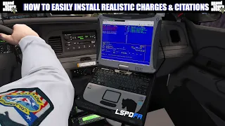 How To Easily Install Realistic Charges & Citations ( Compulite ) #LSPDFR #GTA5