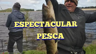 A pesar del frío, se pescó lindo en Pesca en agua dulce