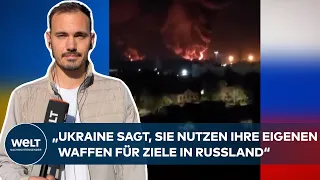 PUTINS KRIEG: „Die Ukraine ist in der Lage und gewillt, Angriffsziele in Russland zu attackieren“