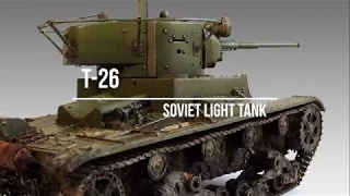 T 26 Soviet light tank 1/35