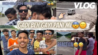 Gadi Beh Gayi Pani Me😨😕[Reaction Dekho Didi Ka😅🤣]Lucky Kithodiya