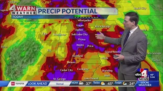 Valley rain and mountain snow continues statewide